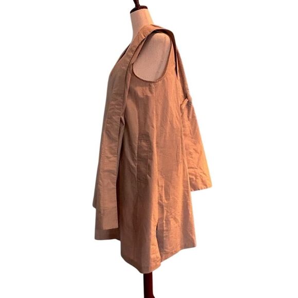 NWT 3.1 Phillip Lim V-Neck Side-Tie Cotton Poplin Dress 2 Pockets Unique 2 $650- - Picture 5 of 7